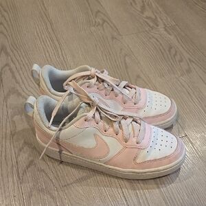 Nike Women's Sneakers - Pink and White